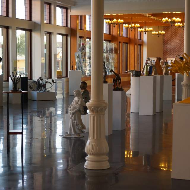 Exhibit on display at the Tower Gallery