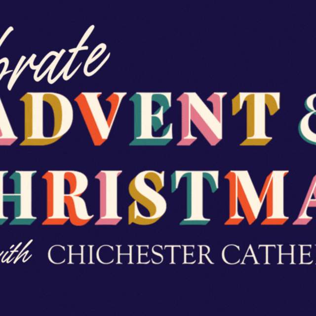 Advert for Christmas at Chichester Cathedral