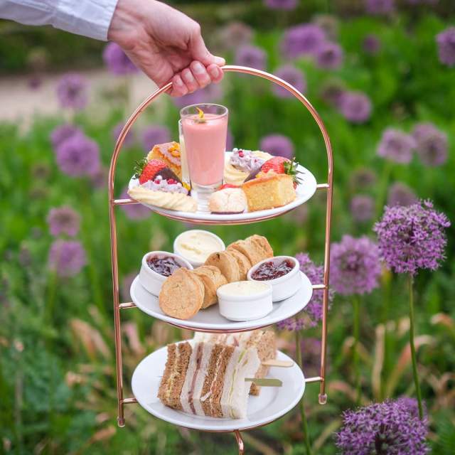 Afternoon Tea at The Walled Garden, Cowdray