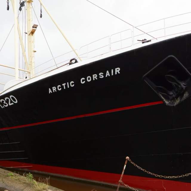Arctic Corsair Prepares For Her Final Voyage to North End Shipyard