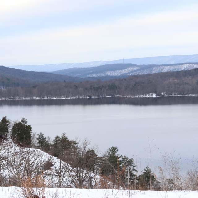 Winter view at Raystown Lake