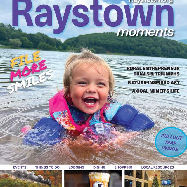the cover of the 2025 Raystown Moments Visitors Guide