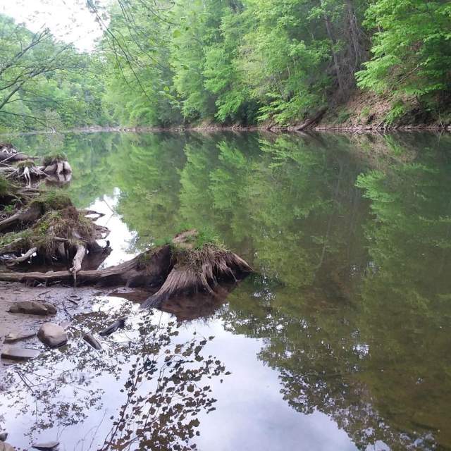 Terrace Mountain Trail along the water