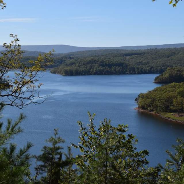 Terrace Mountain Trail View of Raystown Lake