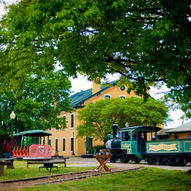 Historic Huntsville Depot- railcar