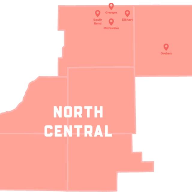 North Central Region Indiana