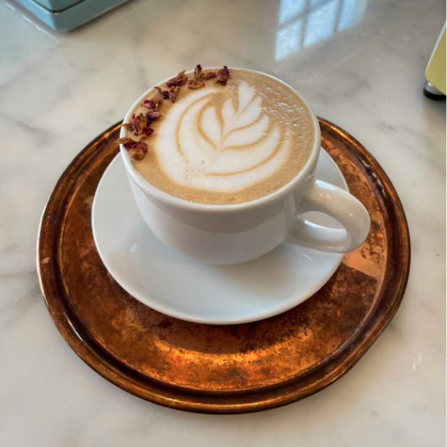With love, Lou Latte - Rose Fig Tres Leches