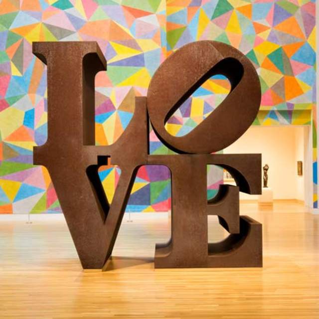 LOVE sculpture