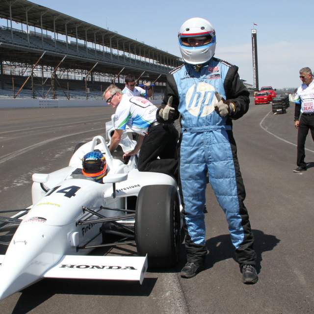 Strap into a 2-seater IndyCar for the ride of a lifetime with the Indy Racing Experience