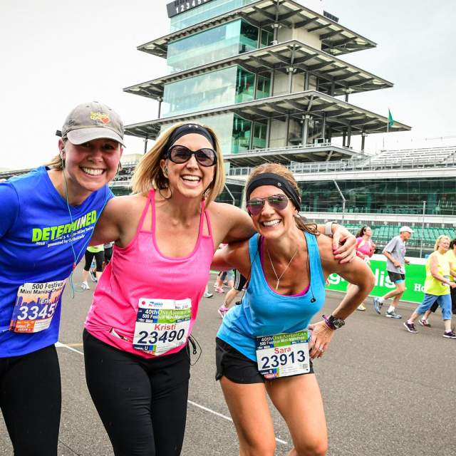 The 500 Festival Mini Marathon is an annual favorite for runners in Indy.