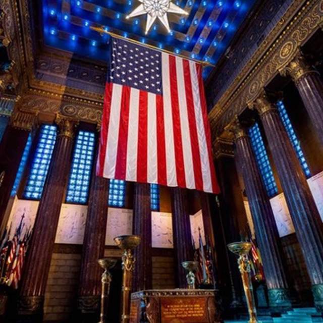 The Shrine Room inside the Indiana War Memorial is a must-see hidden gem