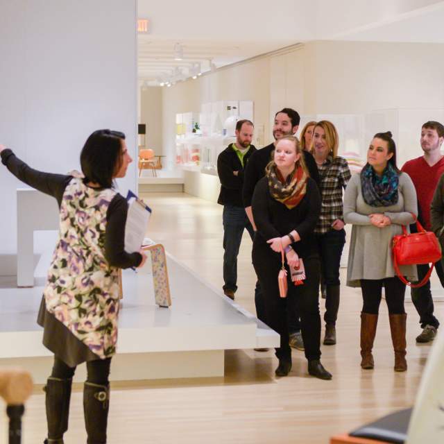 Gallery tours at the Indianapolis Museum of Art at Newfields