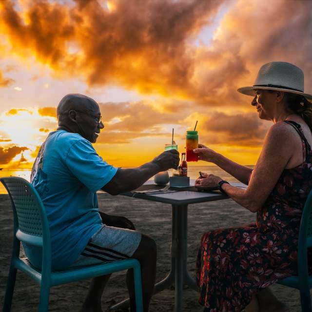 Romantic Sunset Dinner
