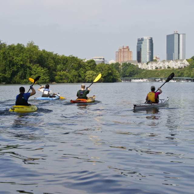 Canoeing on the Tennessee River