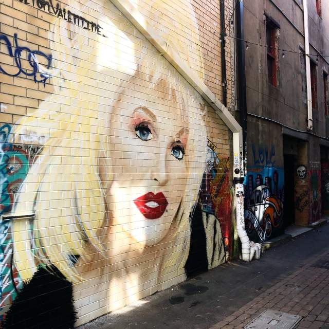 Dolly Parton Mural