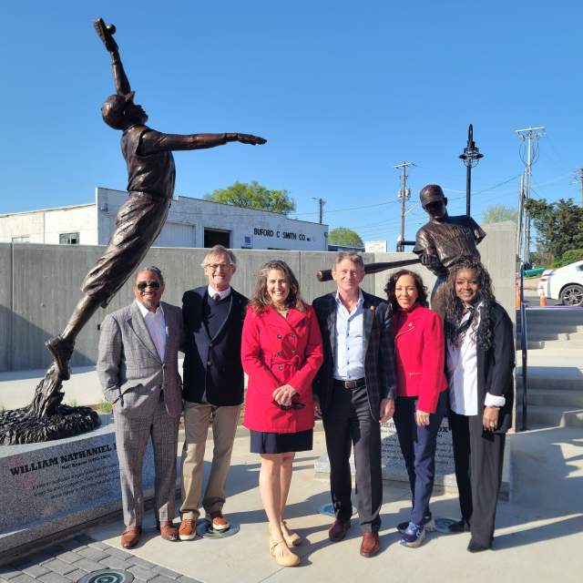 Covenant Health Park unveils seven statues to honor Black history of baseball in Knoxville