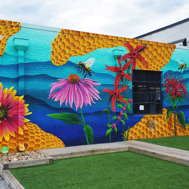 Dreambikes Honeybee Mural
