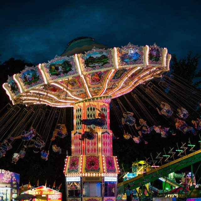 Tennessee Valley Fair Nighttime Ride