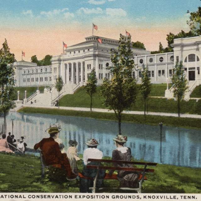 Chilhowee Expo Postcard courtesy of Knoxville History Project