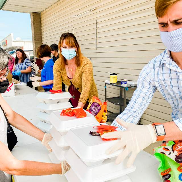 Visit Lake Charles Staff Volunteering