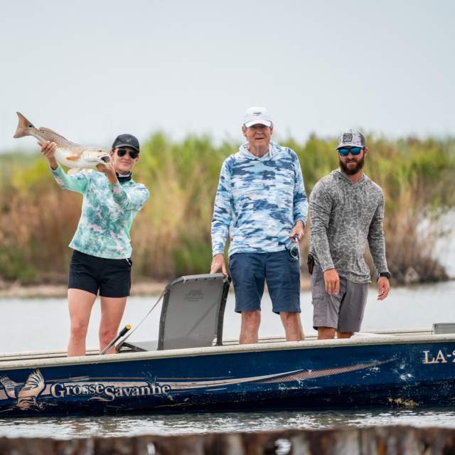fishing charter with Grosse Savanne