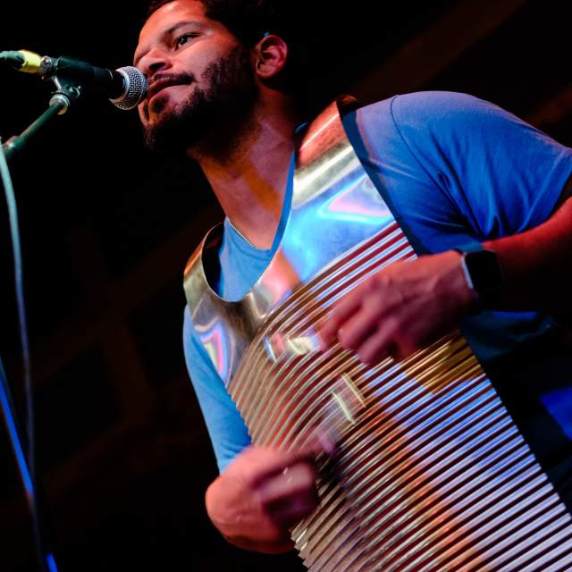 Rusty Metoyer and Zydeco Krush