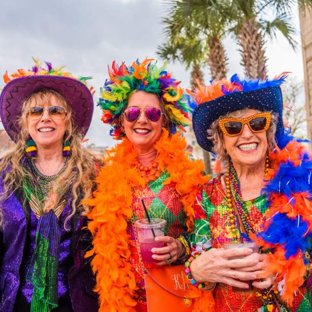 Mardi Gras Parade Feather Boa, Large Mardi Gras Feather Boa