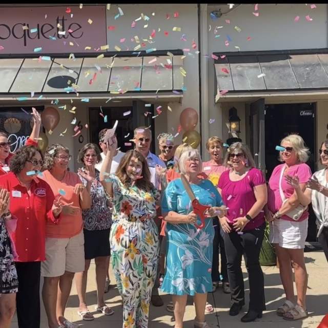 Ribbon cutting at Coquette in Lake Geneva