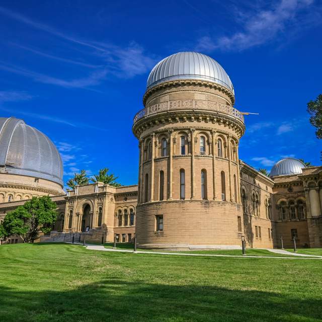 The grounds of Yerkes Observatory