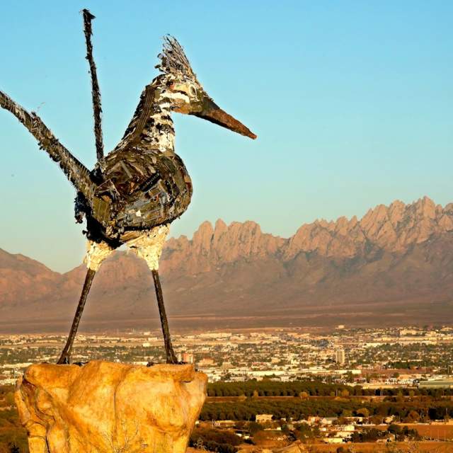 Roadrunner Sculpture 1