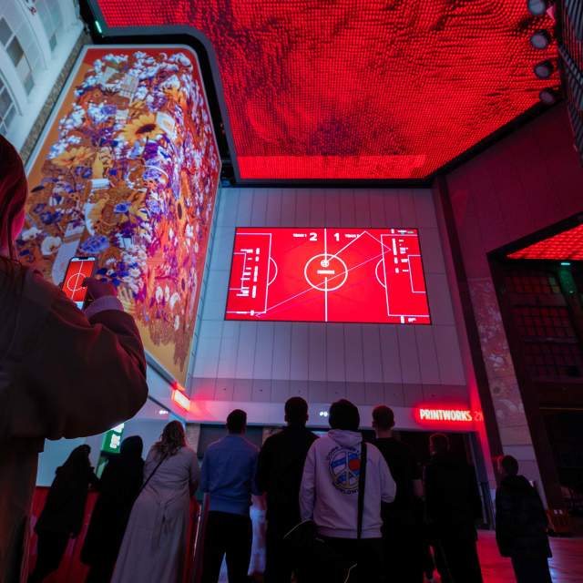 Interior of Printworks