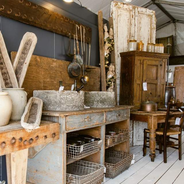 Vintage and antique items at East End Salvage in east McKinney