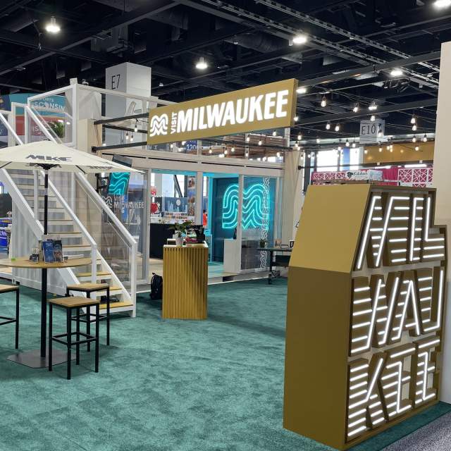 Visit Milwaukee Trade Show Booth