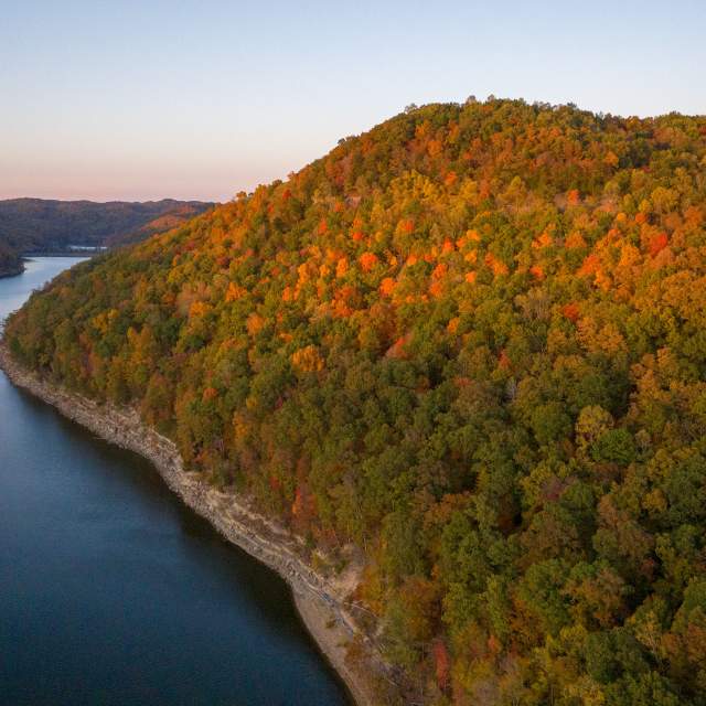 Fall At Cave Run Lake