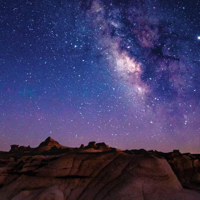 Bisti Dark Skies