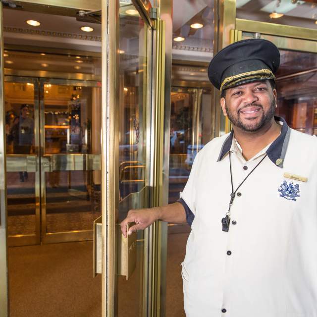 Bellman at Hotel Monteleone