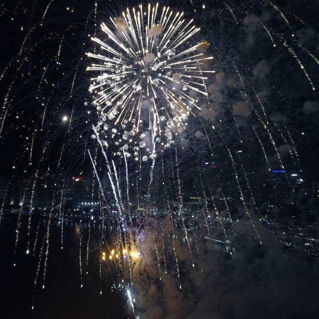 New Year's Eve Fireworks in New Orleans