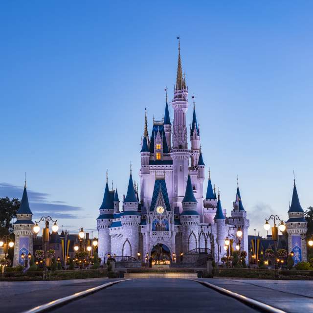 Cinderella's castle at the Magic Kingdom in Walt Disney World Resort