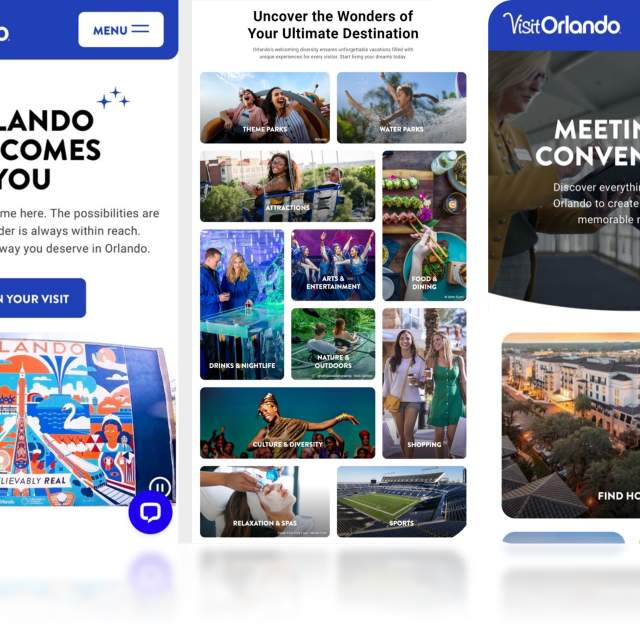 Visit Orlando Launches 8 New Websites