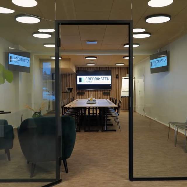 Konferanserom på Fredriksten Hotell