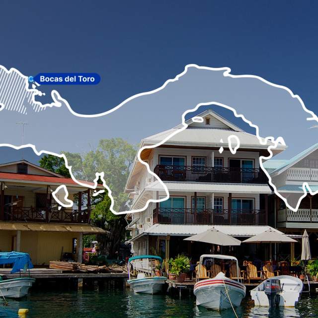 Mapa PT Bocas del Toro