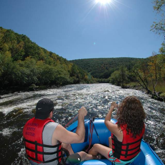 Couples Whitewater Rafting