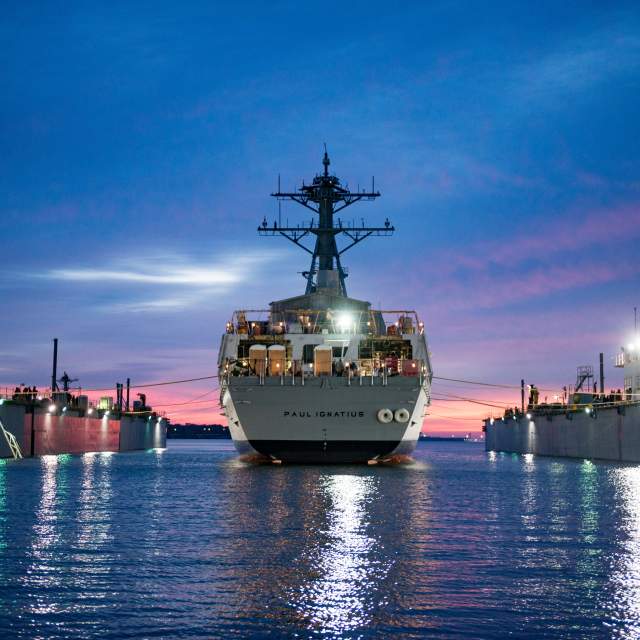 The USS Paul Ignatius will be commissioned on July 27.
