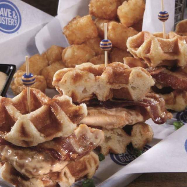 Dave & Buster's sliders