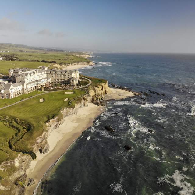 Ritz Carlton Hotel Aerial Exterior