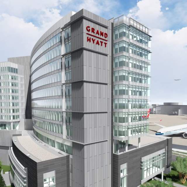 Grand Hyatt at SFO Exterior