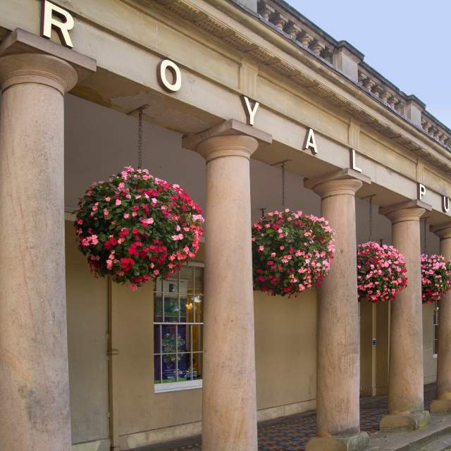 The Pump Rooms in Leamington Spa, Warwickshire