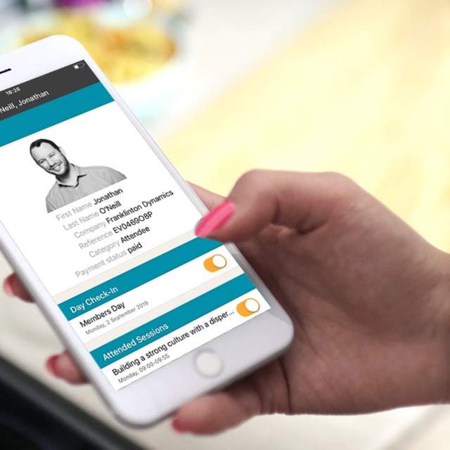 person using phone