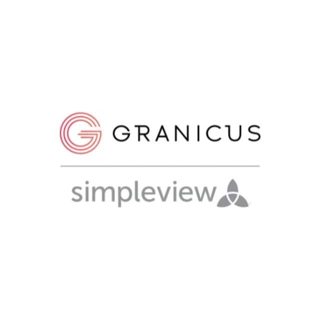 Granicus + Simpleview co-branded logo