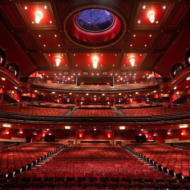 A view of the stunning Mayflower Theatre Auditorium